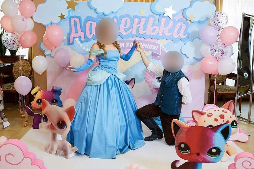 Аниматоры Принц и Принцесса